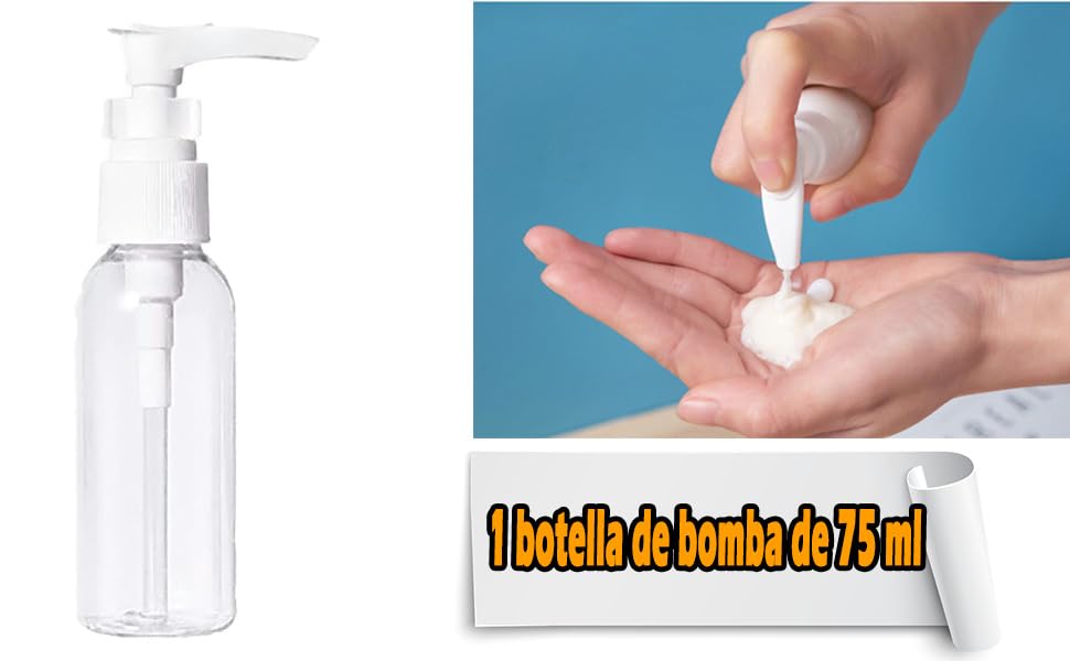 Juego de botellas de viaje