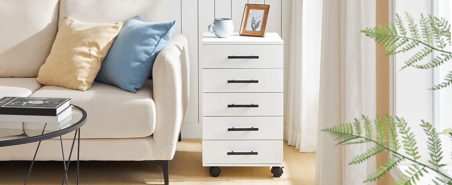WT05WJ01G1 5 Drawers File Cabinet