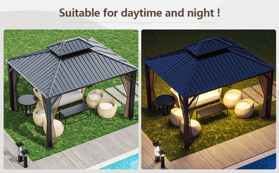 hardtop gazebo