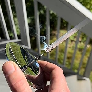 Windproof Solar Fire Starters, Sun-Powered Lighter Kit Tool