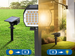 solar lights outdoor waterproof