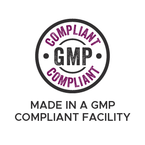 Manufactured in a GMP-certified facility