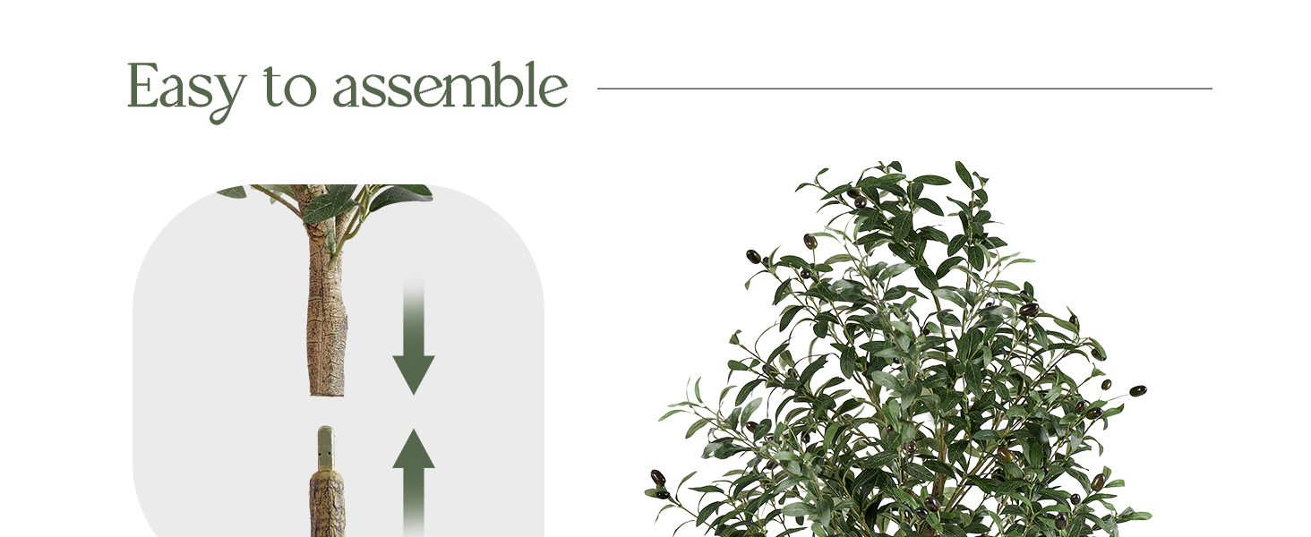 Artificial Olive Tree