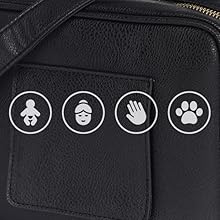 Crossbody Purse With Multipurpose Wipe Dispenser 