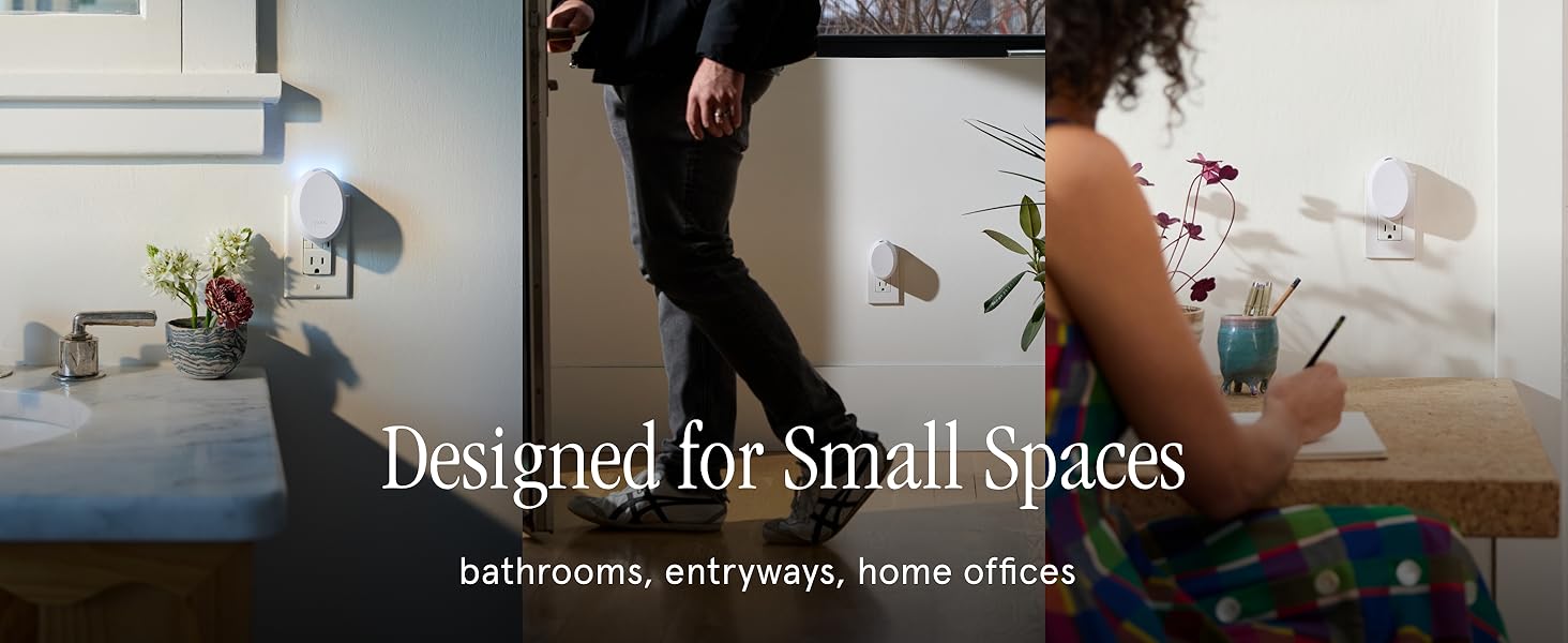 Pura Mini Smart Fragrance Diffuser for Small Spaces Adjustable Smart Home Device with LED Light & Automatic Vial Detection - Includes 1 Scent Refill; Lemon 11 Pura Small Spaces Pura Mini