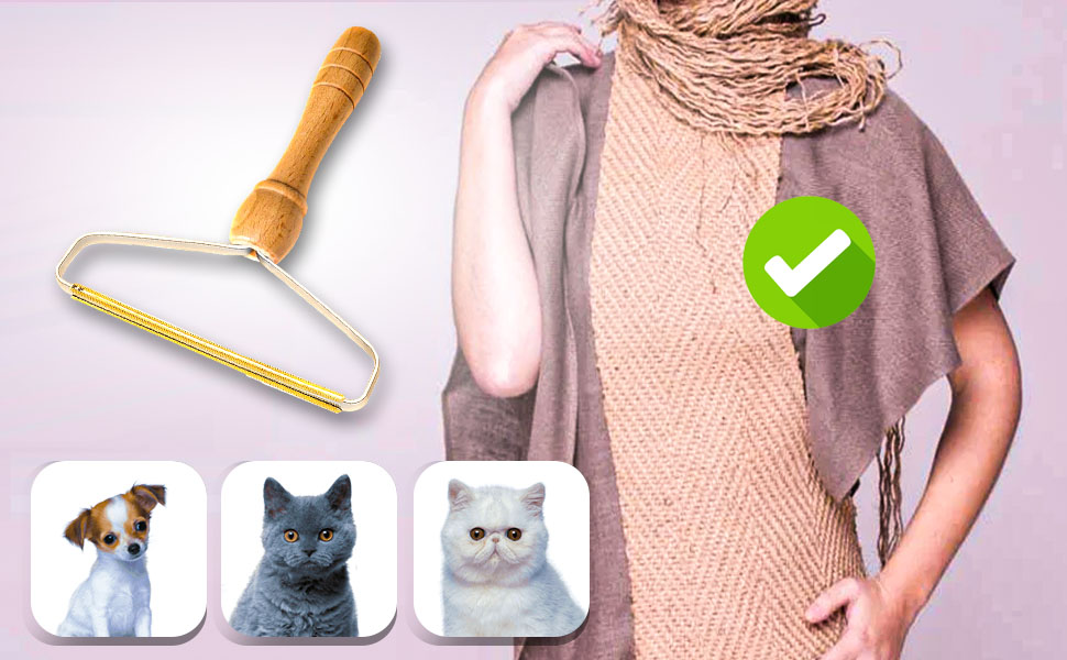 Portable Lint Roller 2PCS Lint Remover Carpet Lint Rollers for Pet Hair