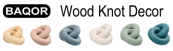 baqor wood knot decor