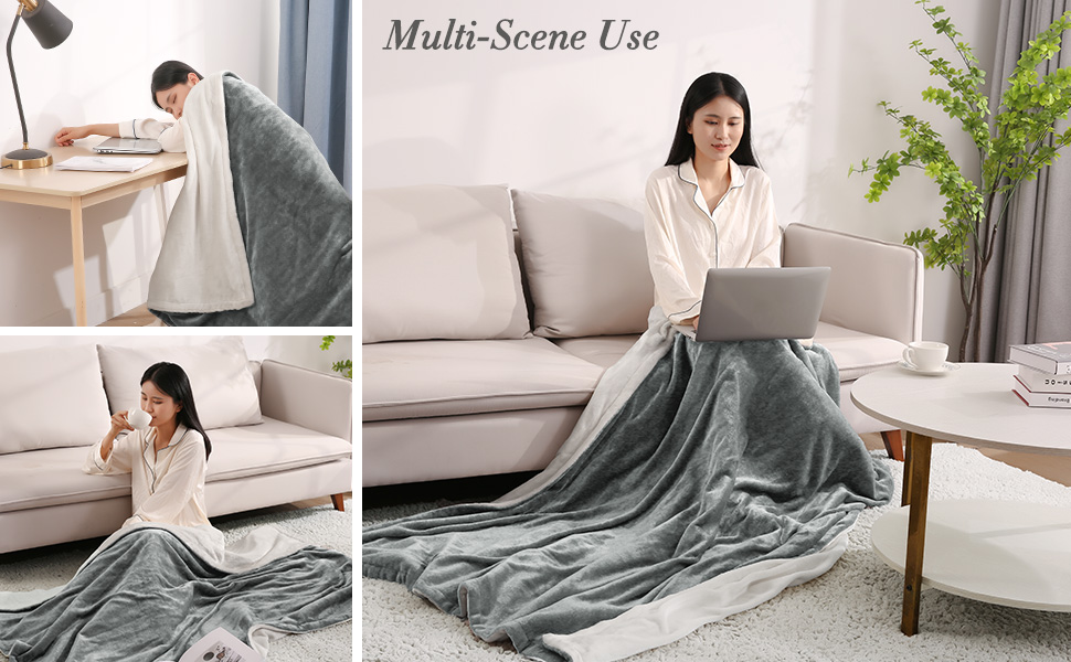 Electric Blanket Heated Throw