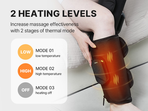 HubiCare Leg Massagers for Pain and Circulation Wireless Calf