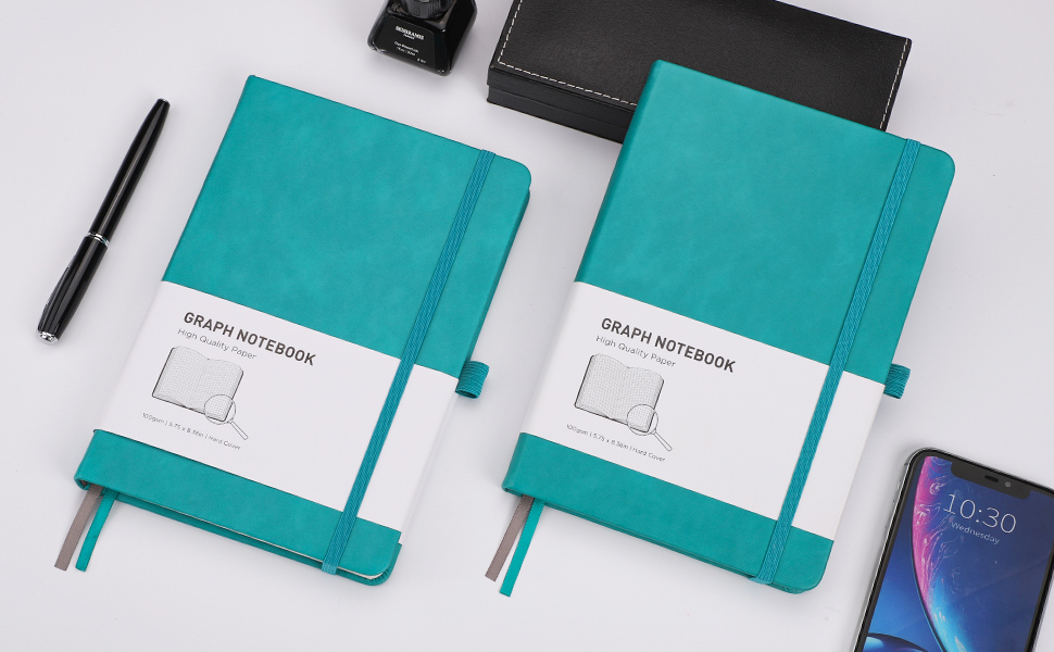 Graph Grid Paper Notebook 2 Pack RETTACY Graph Paper