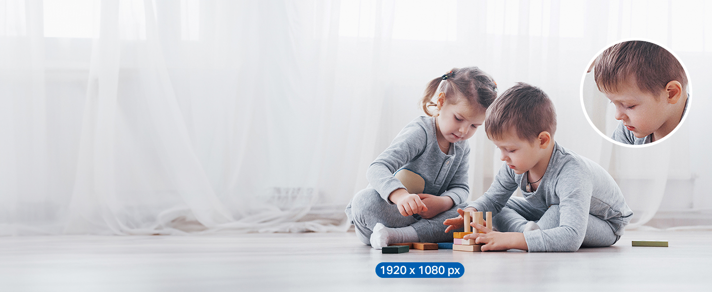 Tapo C200C - Câmara de Vigilância Wi-Fi 360°, 1080p, Visão Noturna, Detecção IA