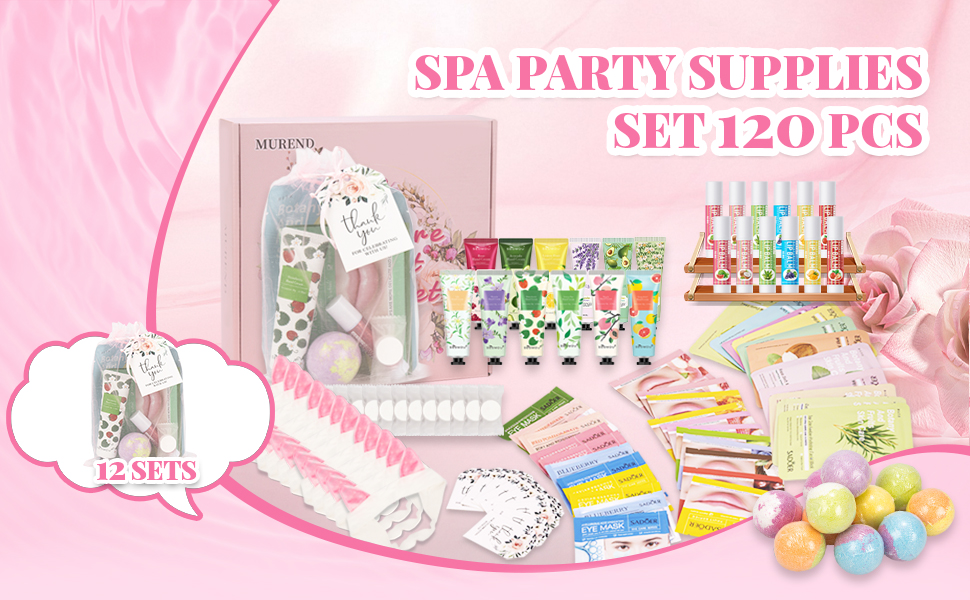 120 PCS Spa Gifts for Women