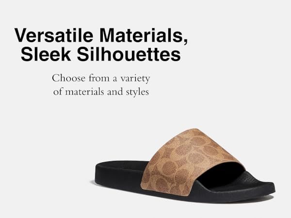 Udele Sport Slide ユーデル スポーツ スライド サンダル COACH® Outlet | Udele Sport Slide In Signature Canvas