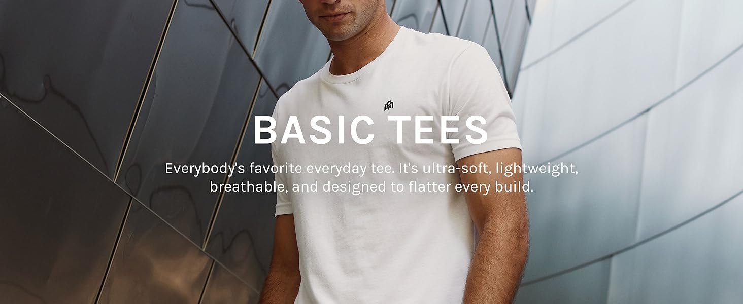 INTO THE AM Basic Tees for Men