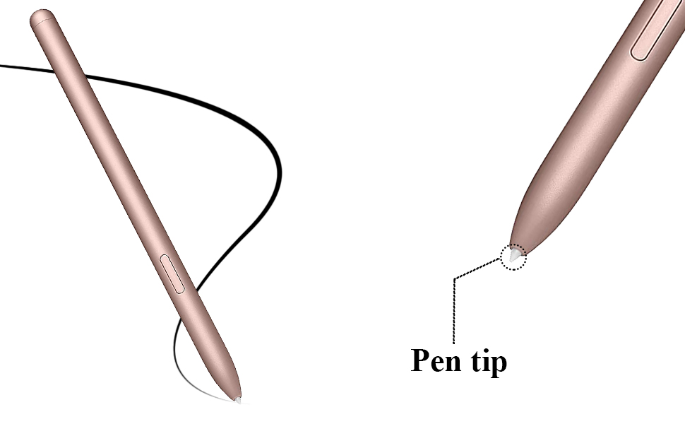 Tab S7 FE Pen Replacement Pointer Stylus Pen for Samsung
