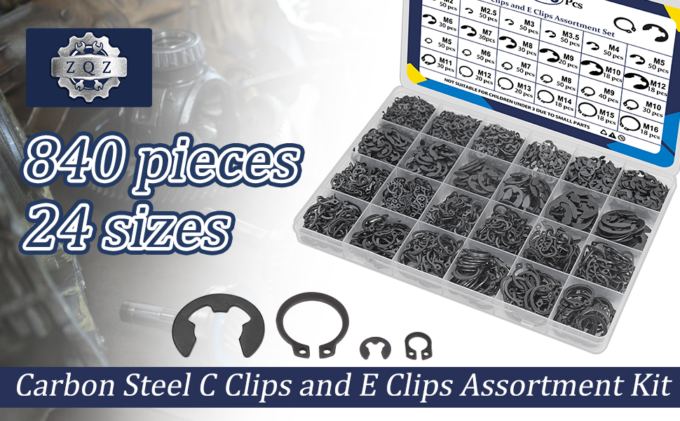 e clips assortment kit