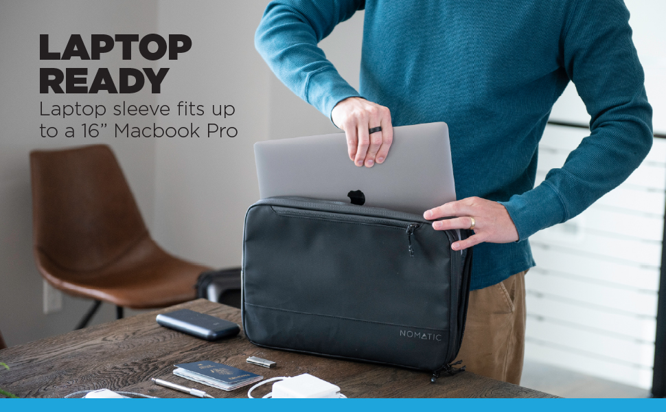 NOMATIC Tech Case Laptop Protective Case, Macbook Pro