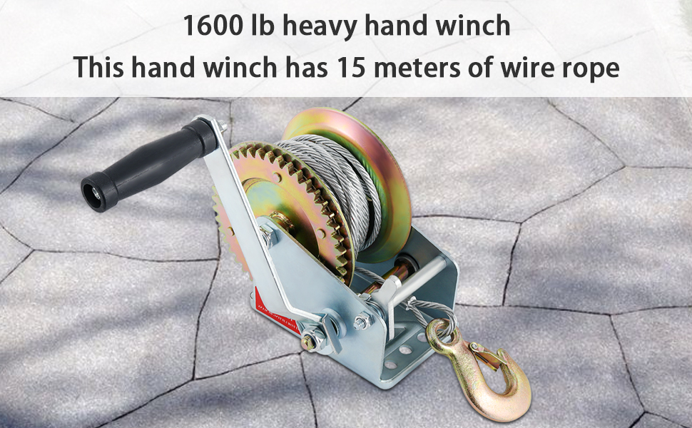  Heavy Duty Hand Winch