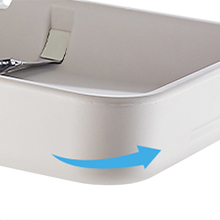 Baby Changing Table Wall Mounted, Baby Changing Unit, Baby Changing Station with Safety Strap