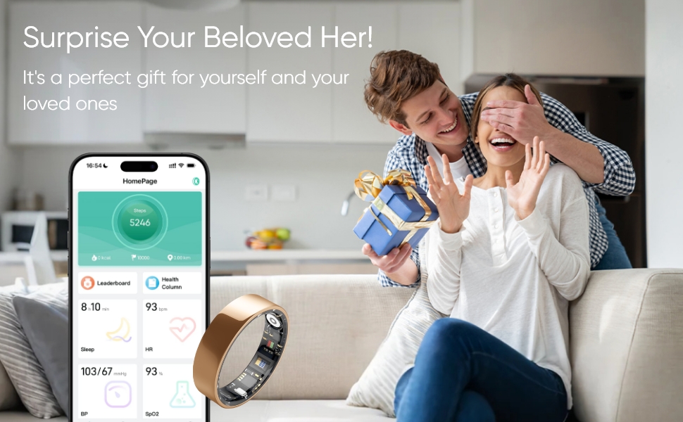 사랑하는 사람을 놀라게 해주세요.