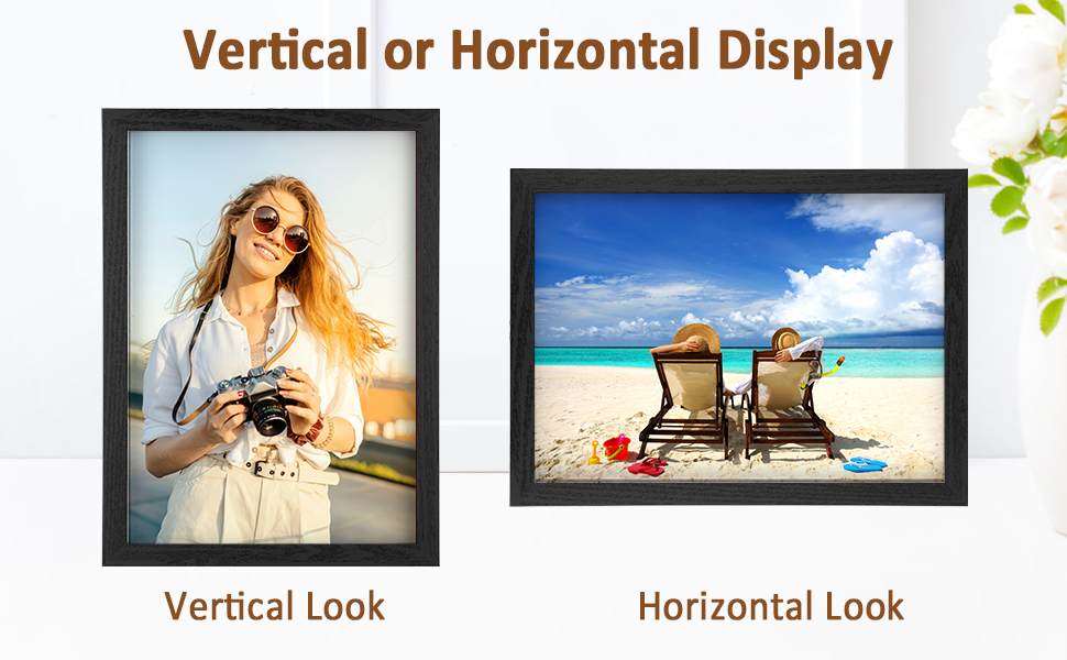 Funtopia 4x6 Picture Frame, 6 Pack Photo Frames, Wall