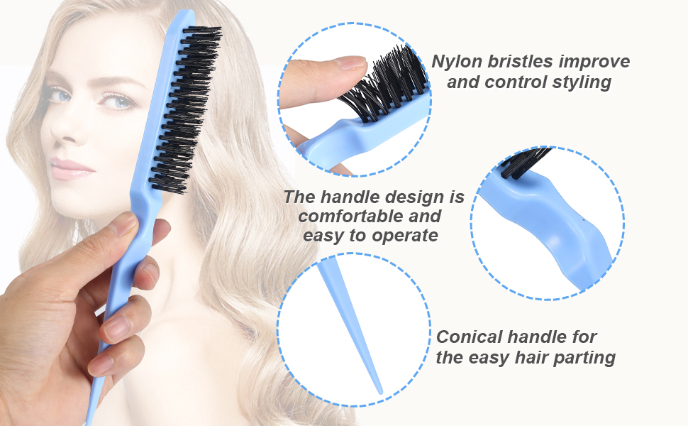 Haarbürste, Entwirrbürste für Naturhaa