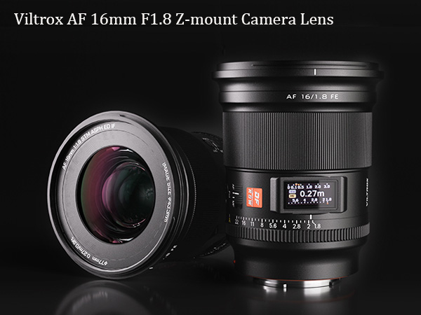 Amazon.com : Viltrox AF 16mm F1.8 Z, Autofocus Lens with