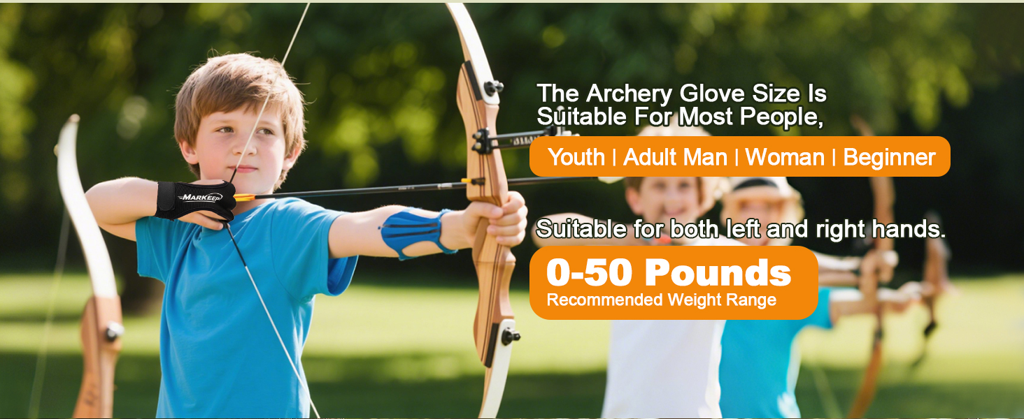 archery shooting glove
