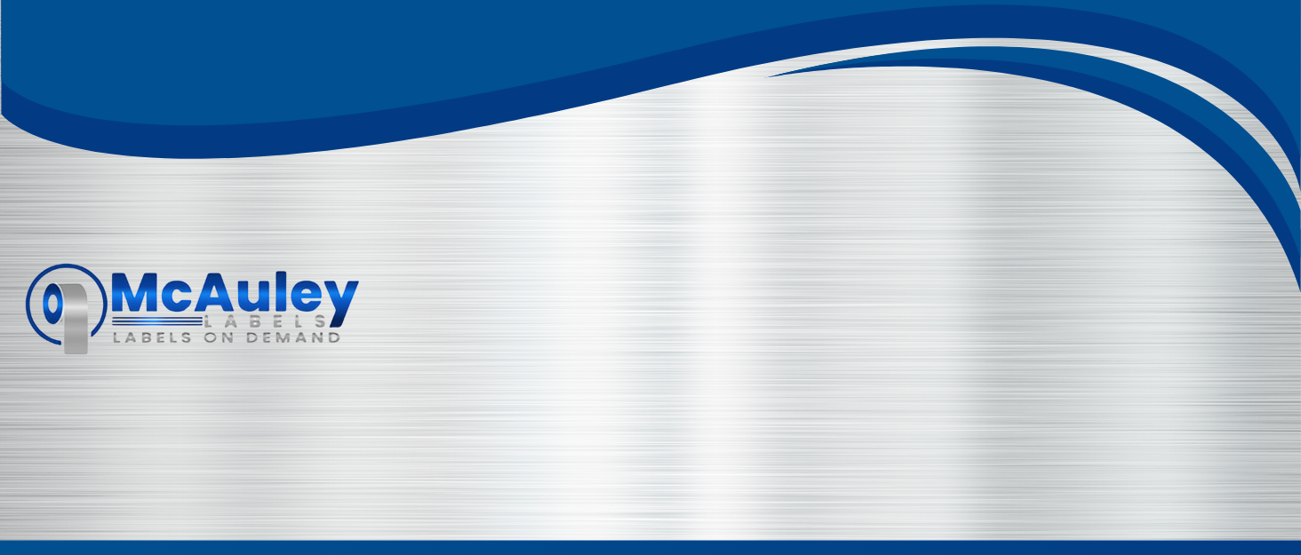 500 Custom 2x1 Metalized Silver Polyester Asset Tags/Labels Various Quantities