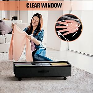 under bed shoe storage