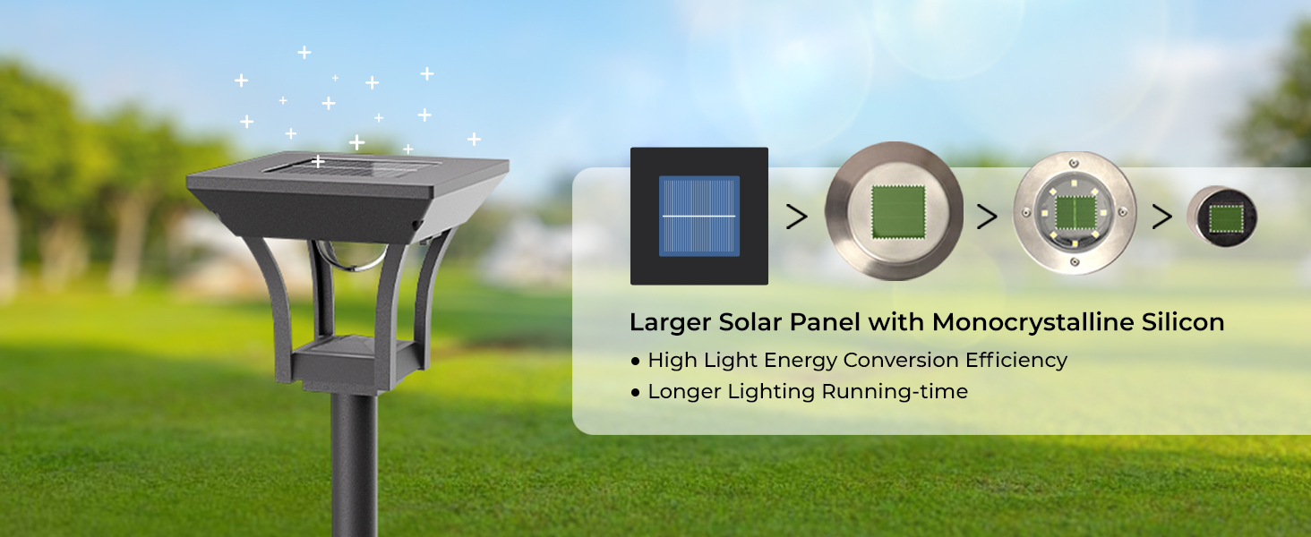 solar outdoor pathway lights