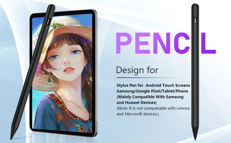 Stylus Pen for Android Touch Screens,Stylus Pencil for Tablet,Tablet