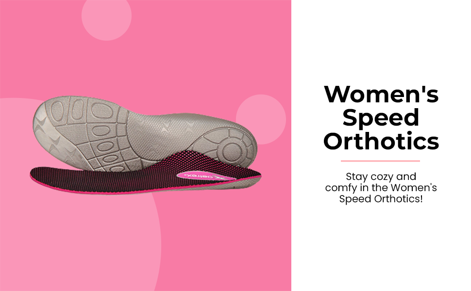 Aetrex Speed Athletic Shoe Insoles for Women Arch Support