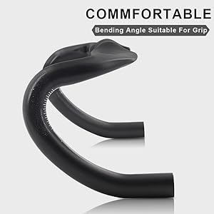 Amazon.co.jp: ドロップハンドルカーボン自転車 ハンドル 1-1/4