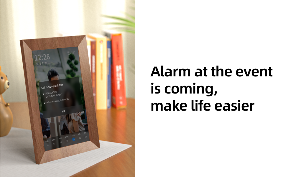 Amazon SyncGo 10 1 Inch Smart Wi Fi Digital Calendar Wood Grain amazon-syncgo-10-1-inch-smart-wi-fi-digital-calendar-wood-grain