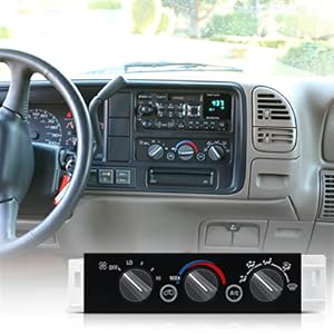 Climate Control Module w/o Rear Window Defogger Switch