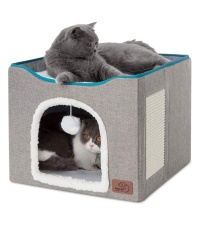 Amazon.com : Bedsure Cat Beds for Indoor Cats - Large Cat