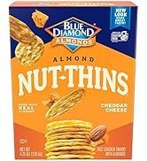 Blue Diamond Almond Nut Thins, Cheddar Cheese, 4.25 Oz