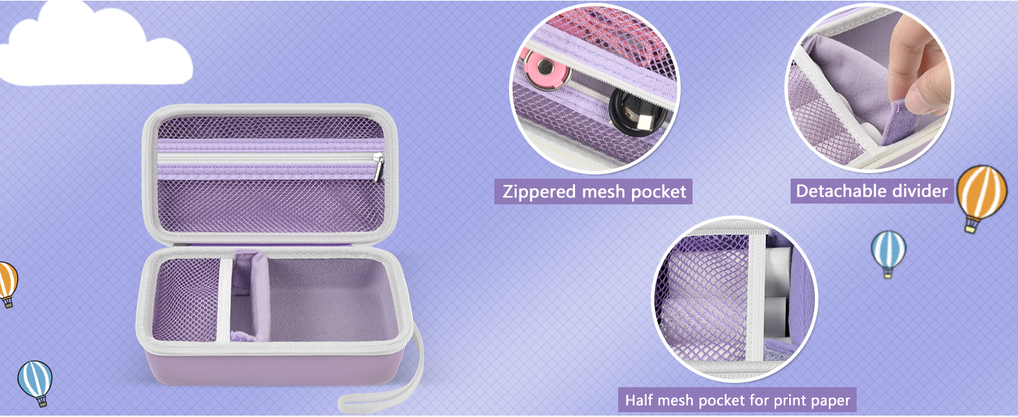 instant print camera carrying case