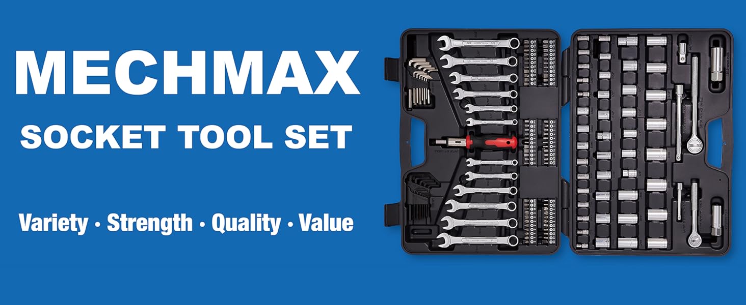 161 Piece Mechanic tool socket set