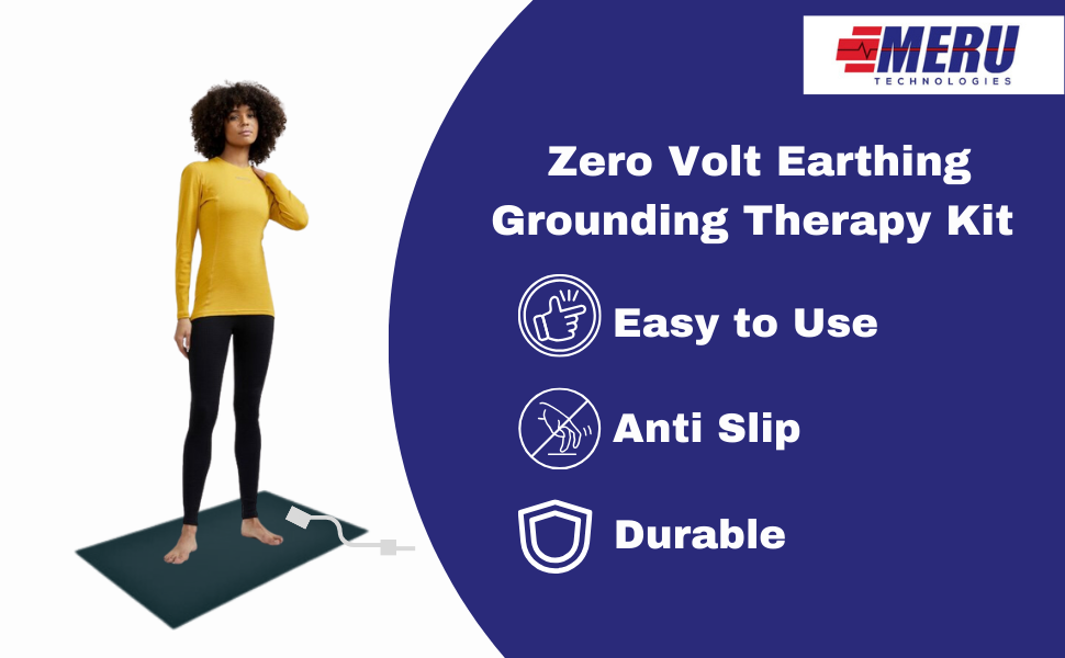 Buy Meru Technologies Zero Volt Earthing Grounding Therapy Kit For
