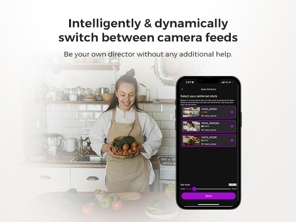 camera for video recording live streaming outdoor