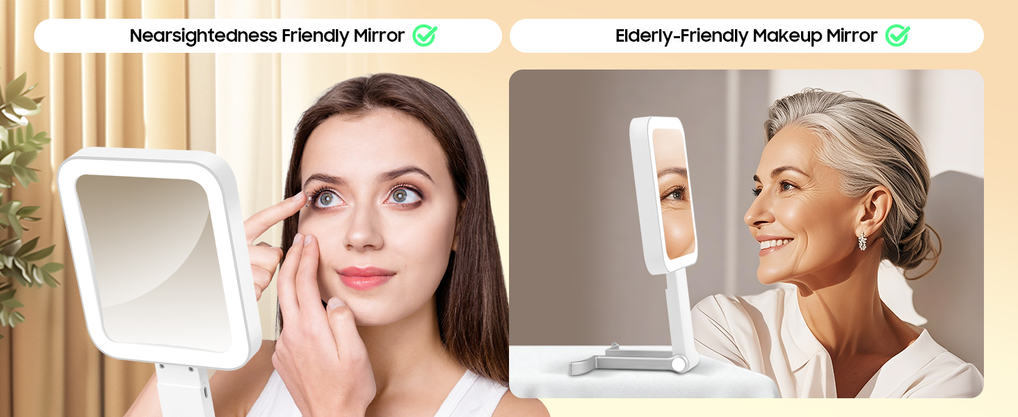 handheld mirror