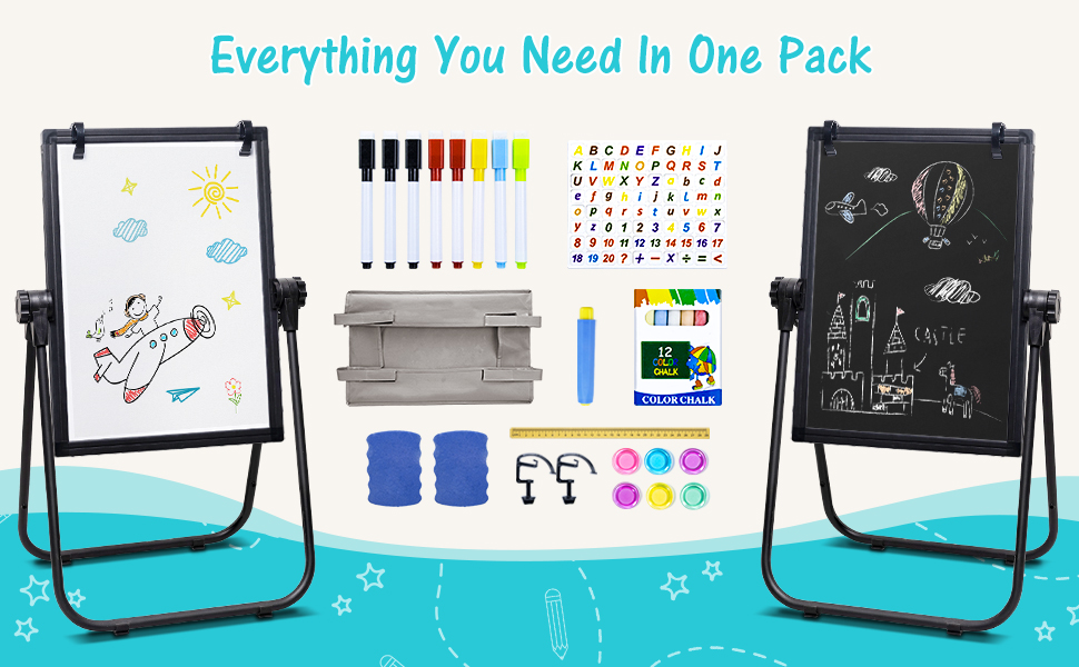 All-in-One Kids Easel