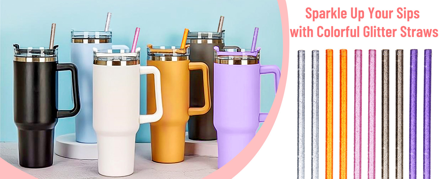 Replacement Straws Compatible with Stanley