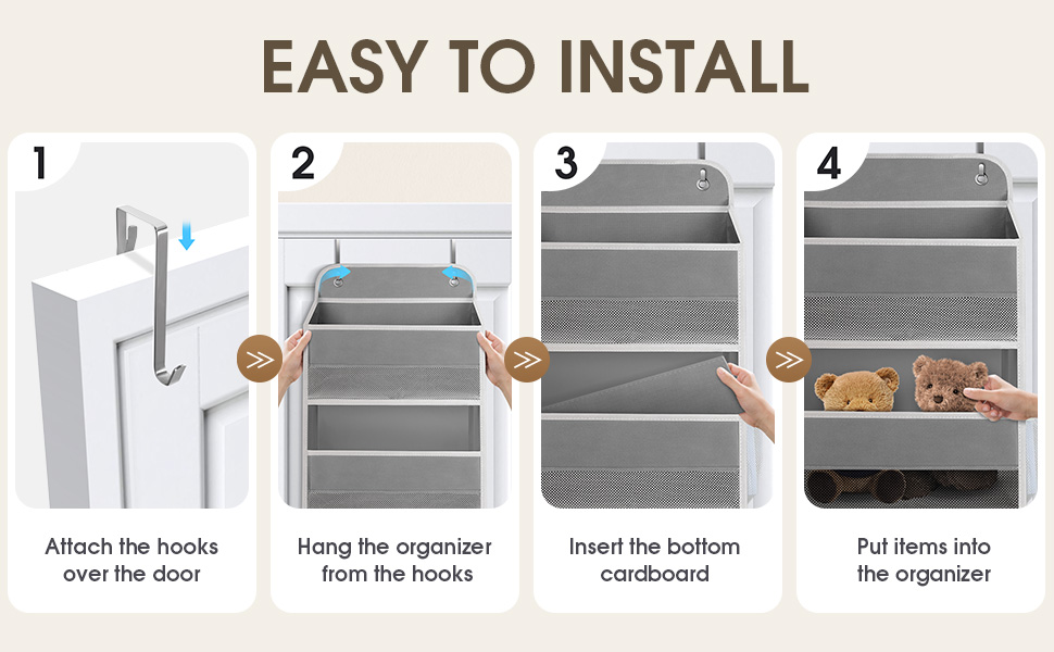 back of door organizer