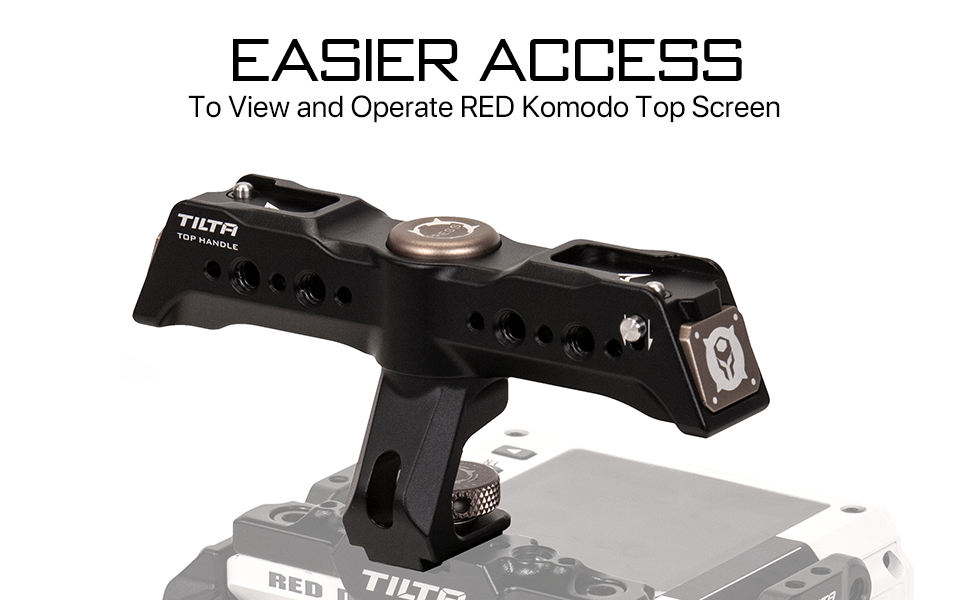 その他 Tiltaing Rotatable Top Handle (TA-QRTH5) Tilta Rotatable Top Handle (Black) TA-QRTH5-B B&H Photo Video
