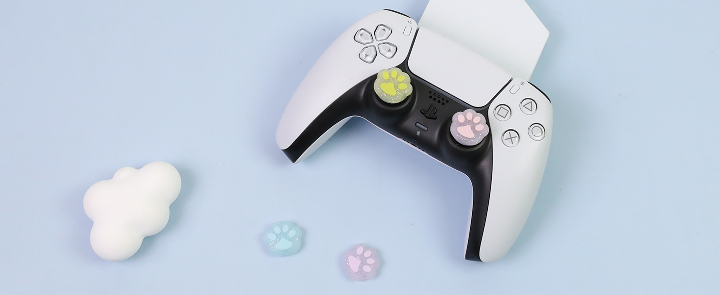 Cute Switch 2 Thumb Grips Cap for PS5 PS4 Xbox Switch Pro Steam Deck Controller