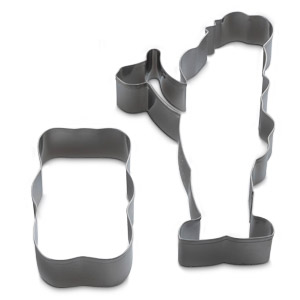 Zenker Meets Haribo - Juego de 2 moldes para galletas