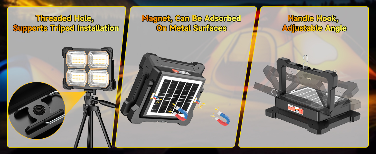 portable led work light rechargeable